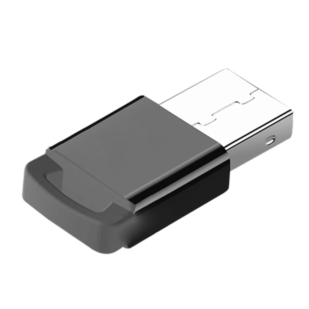 Портативный мини мобильный компьютер HiFi Динамик Наушники Адаптер для телефона звуковой ящик Bluetooth приемник 2в1 передатчик для Windows - Цвет: Black