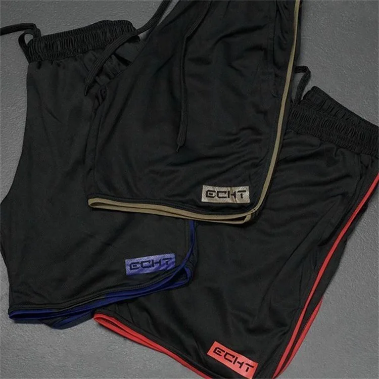 2019 New Style Men Summer Sport Shorts Training Casual Pants Thin Section Fitness Pants Three Minutes 4