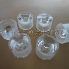 Пластик светодиодный объектив, водонепроницаемая линза для светодиодной лампы 21,7 мм Гладкая поверхность, 8 15 25 30 45 60 90 120 градусов 1 Вт 3 Вт, светодиодный оптическая линза