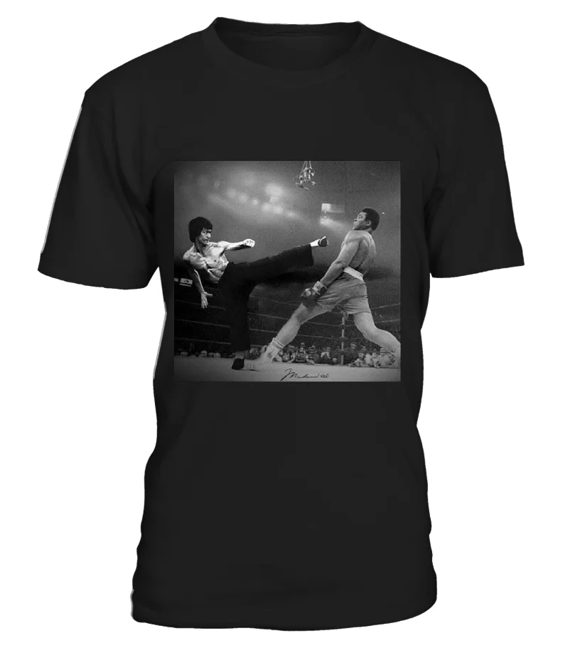 

Bruce Lee VS Muhammad Ali Martial Artist Master & Boxing Legend T Shirt & Tank