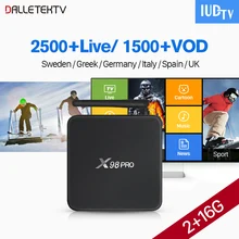 X98 PRO IPTV Box Amlogic S912 Android Tv Box Receiver Android 4k IPTV Subscription UK Italy Turkey Portugal Spanish IP TV цена X98 PRO IPTV Box Amlogic S912 Android Tv Box Receiver Android 4k IPTV Subscription UK Italy Turkey Portugal Spanish IP TV цены онлайн