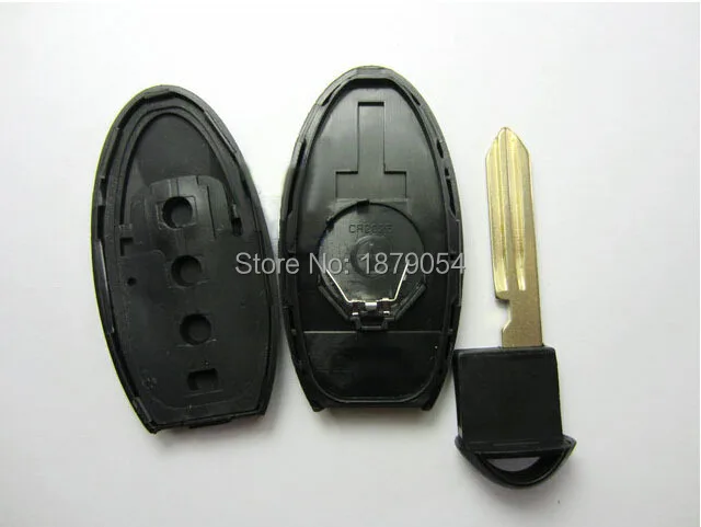4 Buttons Infiniti G37 smart remote key shell without Groove  (2).jpg