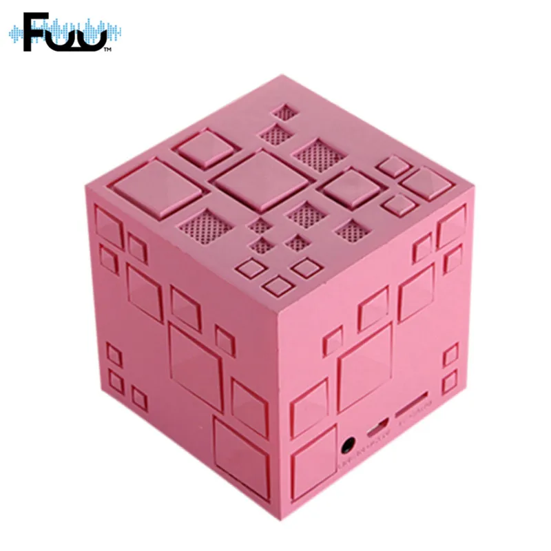 

FUU Stereo Bluetooth Speaker Wireless Subwoofer Card Portable Speaker Colorful Lights Architectural Bluetooth Audio Wholesale