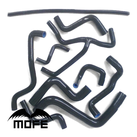

MOFE 10PCS Original Logo Coolant Silicone Hose Kit For V-W MK3 Golf 3 2.0 & Jetta 1.8 / 2.0 1992-1998 Red