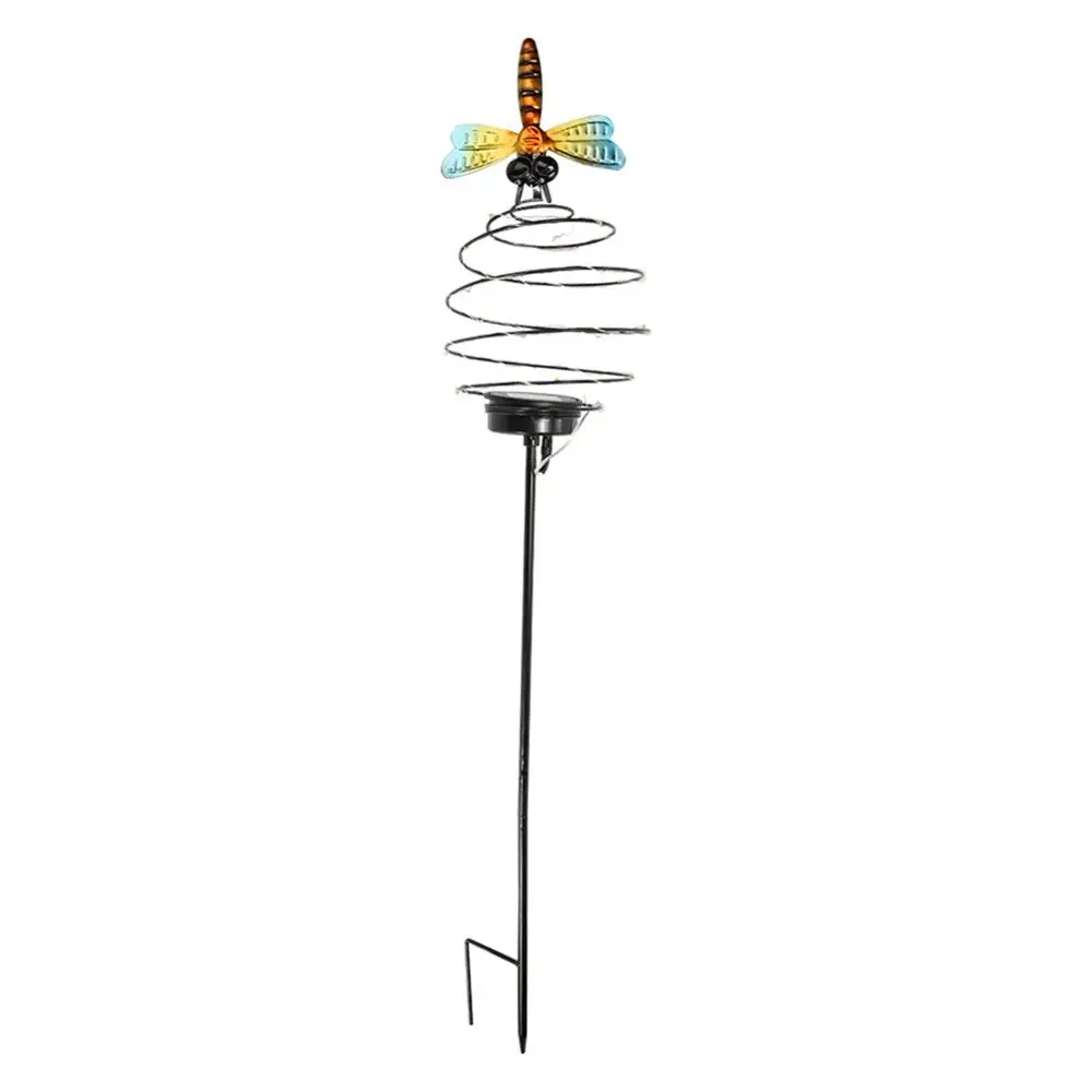 Светодиодный садовый светильник на солнечной батарее с изображением совы, открытый водонепроницаемый садовый декор, Ночной светильник, уличный садовый пейзаж, лужайка, декоративный светильник - Испускаемый цвет: H