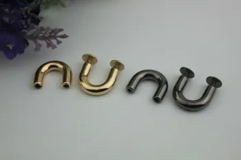 

20pcs/lot Inner diameter 1 cm luggage hardware accessories arch screw on the bag arch bridge