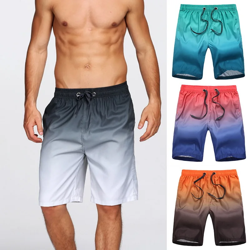 CALOFE Asian Size Fat Swimwear Men Swim Shorts Swimming Trunks Bermuda ...