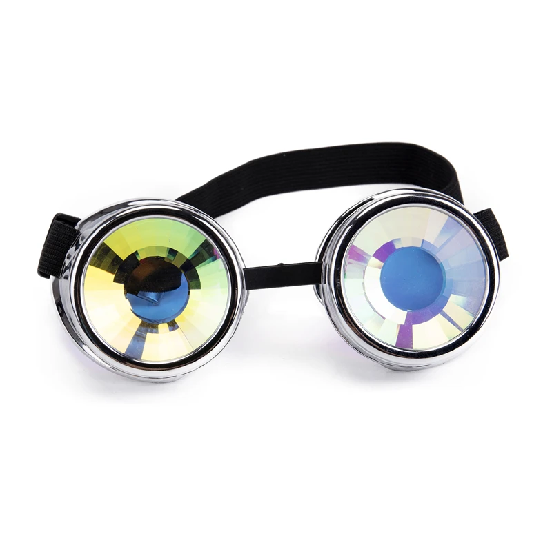 FLORATA новые ариваль калейдоскоп красочные очки рейв фестиваль вечерние EDM солнцезащитные очки Diffracted линзы стимпанк очки