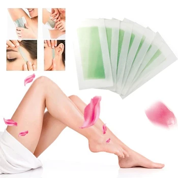 

1Pcs Face Wax Strips Body Hair Removal Remover Depilatory Cold Papers Waxing Nonwoven Paper Leg Body Face Epilator Set