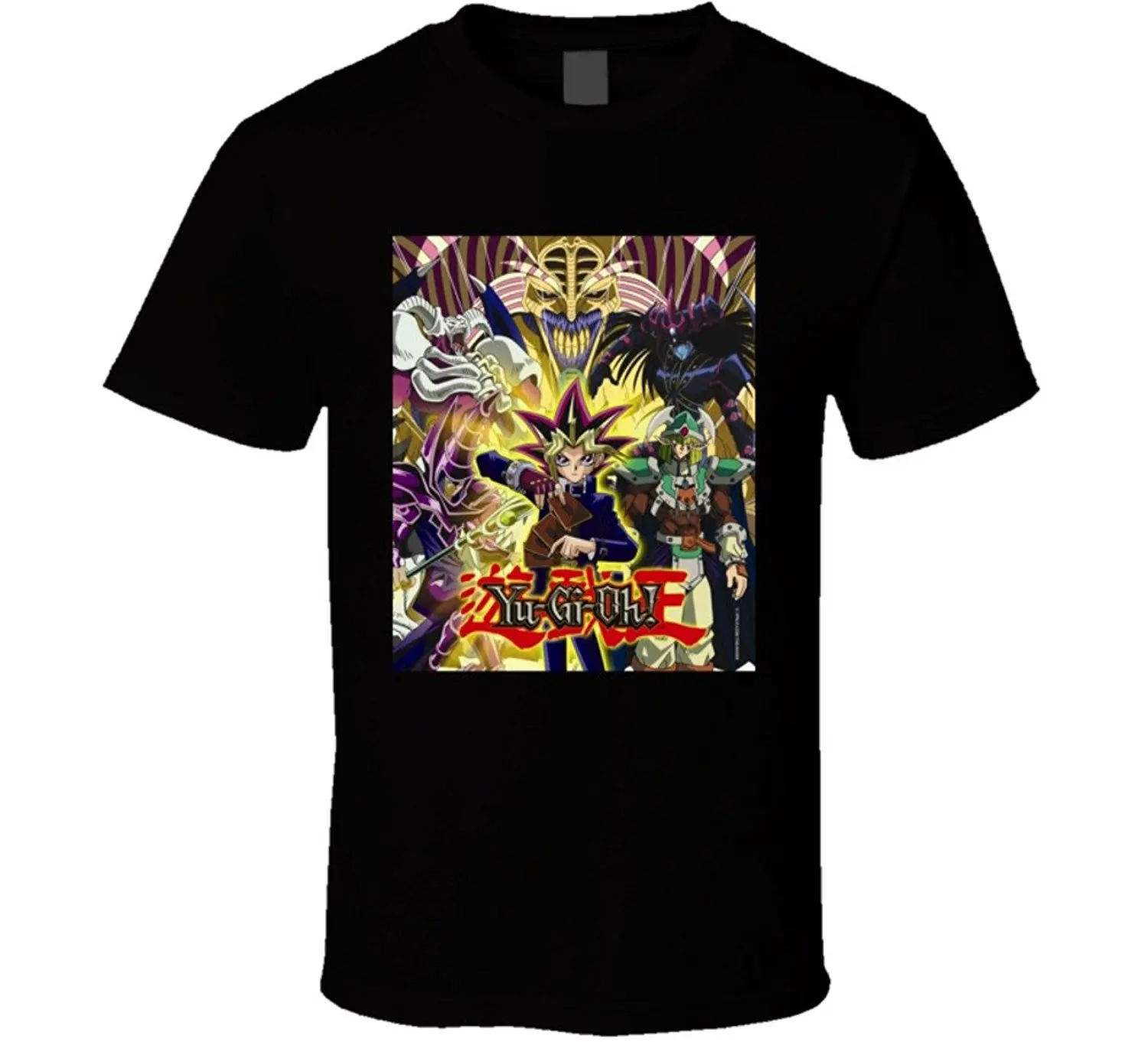Yu Gi Oh Anime Tv Show Poster Cool Fan T Shirtin TShirts from Men's Clothing on