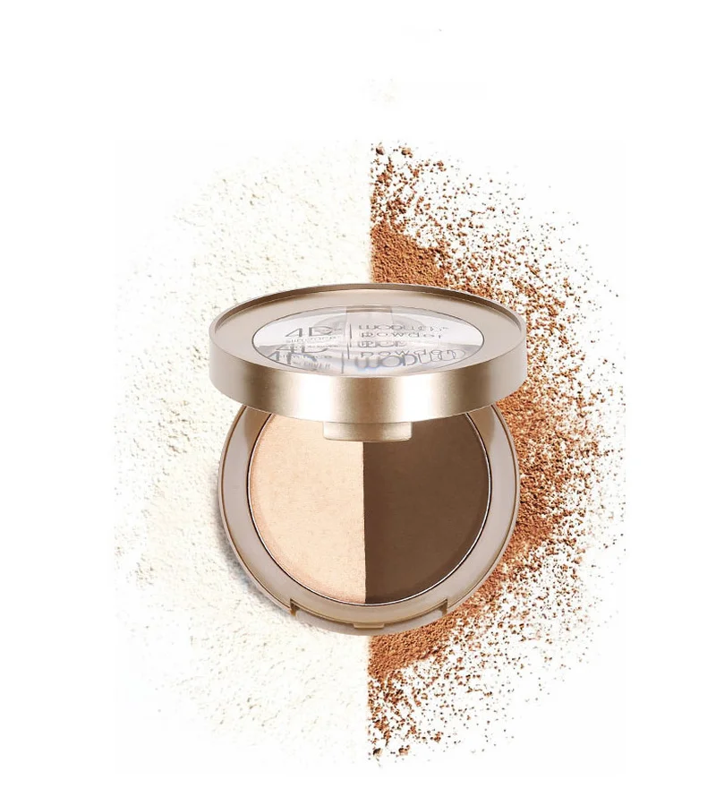 

Three-dimensional two-color repair capacity powder beginner V face high light shadow combination repair capacity powder hairline