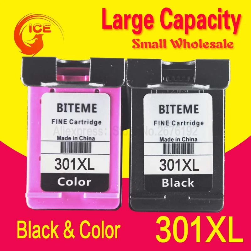 

301 XL Europe Ink Cartridge for HP 301 301xl hp301 CH563EE for Deskjet 1000 1050 2000 2050 2510 3000 3054 3050 3050A IP301