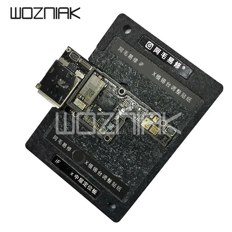 Лучший для iphone xs X 7 7P 6S 6G 6P Plus CPU NAND процессор BGA reball Tin Net HDD Baseband трафарет отличный