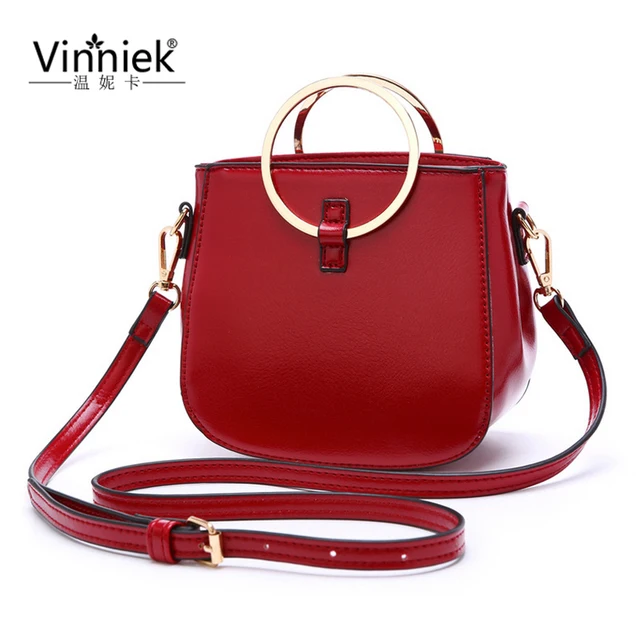 Vinniek 2017 Famous Brands Women Shoulder Bag Pu Leather Lady Totes Vinniek 2017 Famous Brands Women Shoulder Bag Pu Leather Lady Totes Crossbody Bags Circle Round Handle