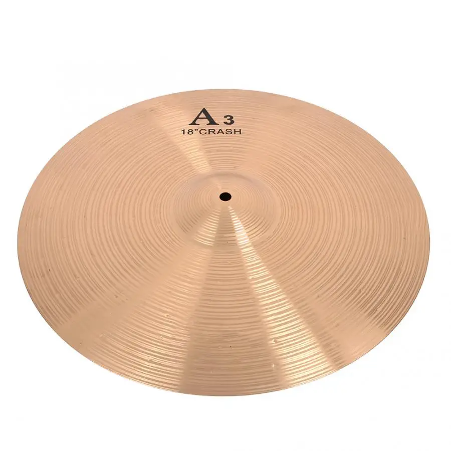 A3 барабан Cymbal 18in латунный металлический барабан Cymbal музыкальный ударный инструмент Запчасти Аксессуары