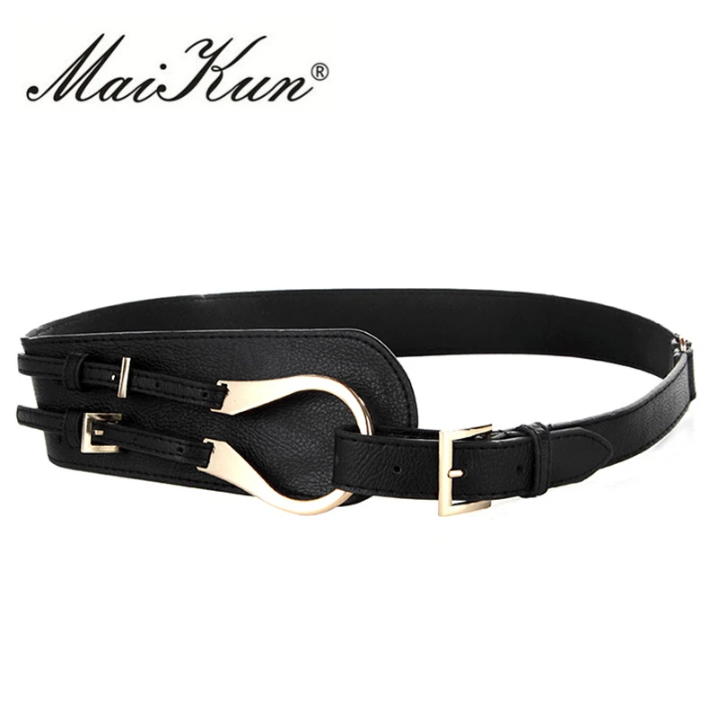 

Long Party Dresses Belts for Women Black Belts for Wide Dress Fashion Designer Belts Women High Quality Punk Rocker Waist Belts