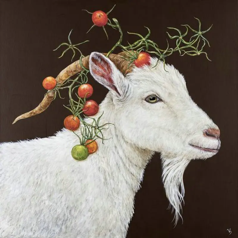 

Goat icon 5D diy full square & round diamond painting sheep 3D diamond embroidery mosaic family decoration diamond cross stitch