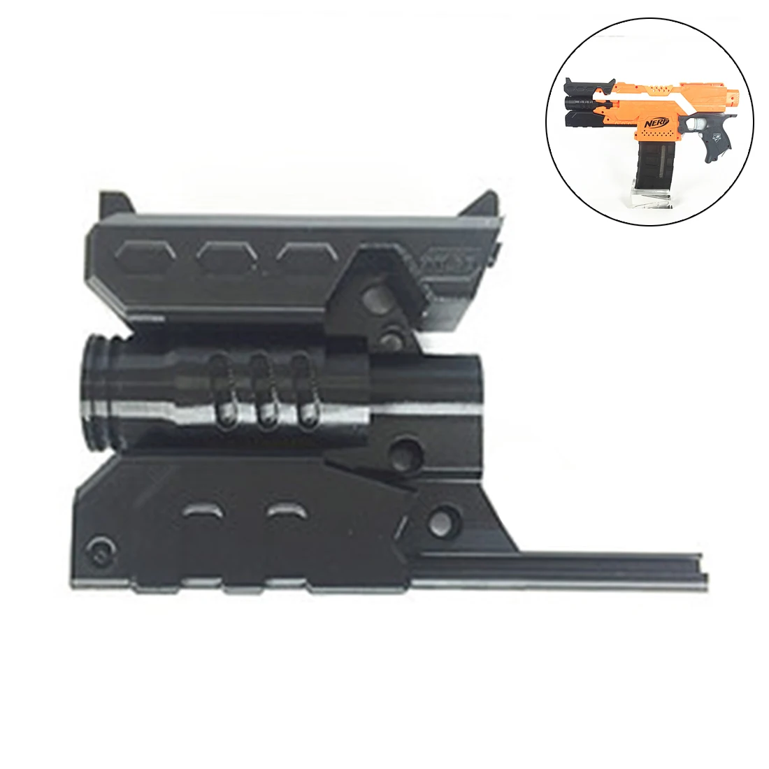 

Surwish 3D Printing A0711 Interceptor MP-100 Front Tube for Nerf Stryfe - Black