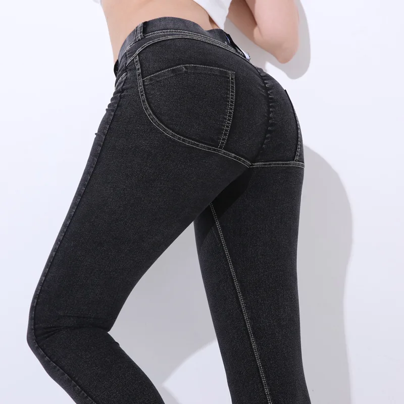 NORMOV 2019 Fashion Women Sexy Jeans Low Waist Elastic Skinny Push Up Leggings Jeans Casual Fake Pockets Button Pencil Jeans NORMOV 2019 Fashion Women Sexy Jeans Low Waist Elastic Skinny Push Up Leggings Jeans Casual Fake Pockets Button Pencil Jeans