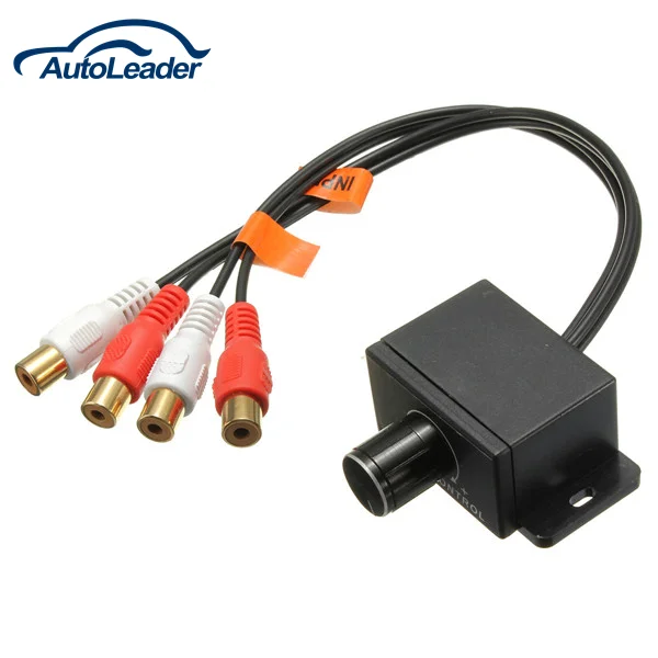 2015 New Car Audio Amplifier Bass RCA Level Remote Volume Control Knob