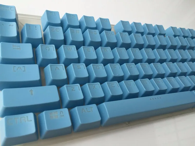 104 ключей просвечивающий ключ крышка ABS двойной цвет Просвечивающая подсветка колпачки для Cherry MX переключатели ANSI механическая клавиатура