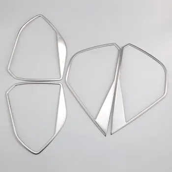 

Stainless Steel Car Door Speaker Decorative Ring Cover Trim Interior Mouldings Fit For 2017 Peugeot 5008 3008 GT Car Styling