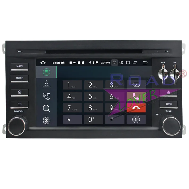 Cheap Roadlover Android 9.0 Car DVD Player Radio For Porsche Cayenne 2006 2007 2008 2009 2010 Stereo GPS Navigation Automagnitol 2Din 4
