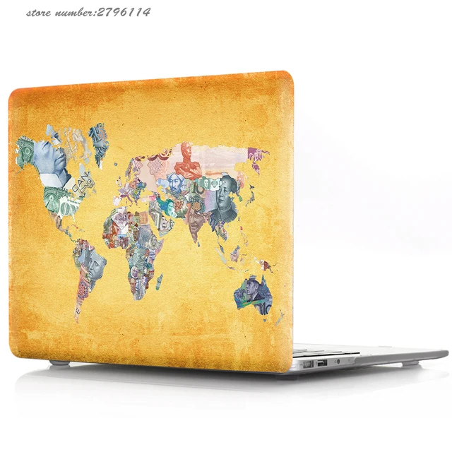 Fashion Gift For Girls Crystal Clear Print Flower Lace Laptop Case ...