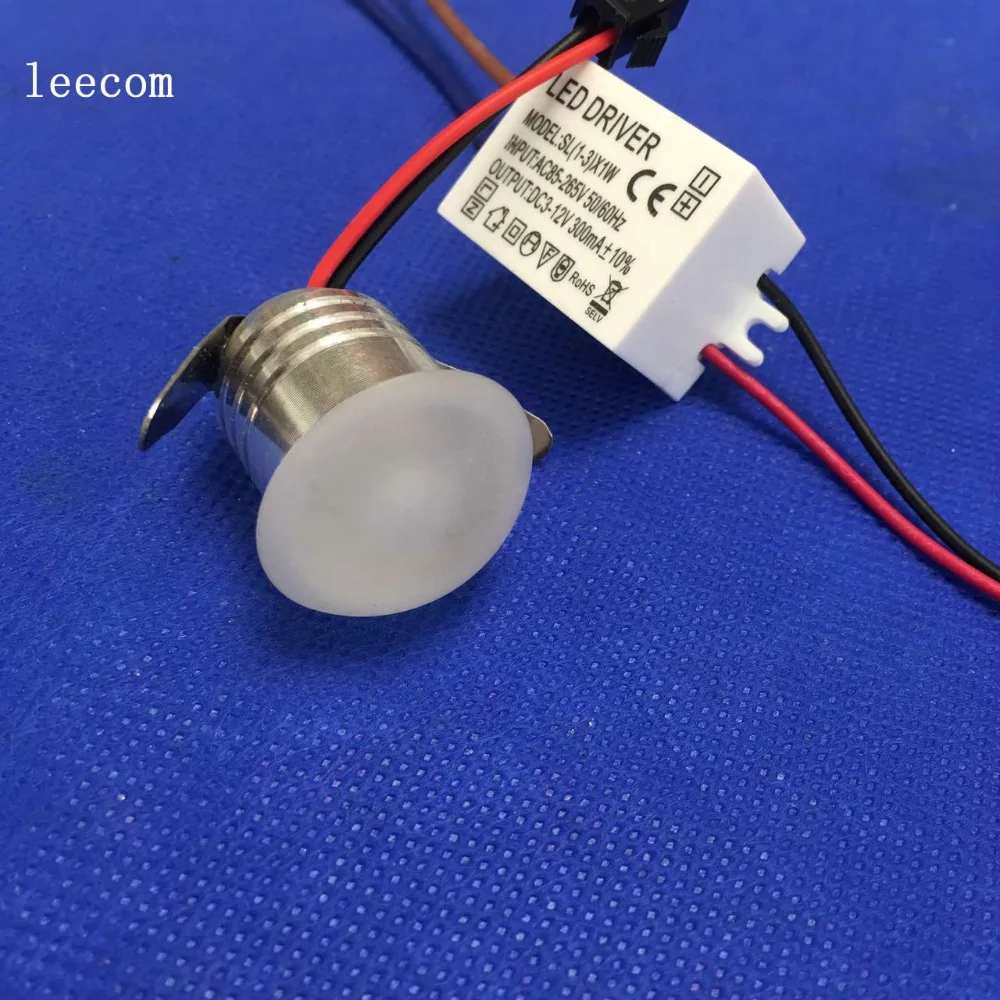 

LED Mini Cabinet Downlight 3W diameter 26mm AC85-275V white Frame Recessed Ceiling No Flicker Spot Lights For Home