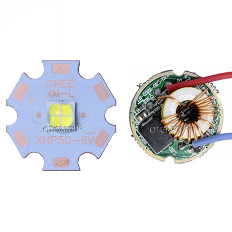 Светодиодный излучатель высокой мощности Cree XHP50 XHP50.2 холодный белый нейтральный