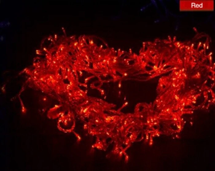 20 м 9 цветов AC110/220 В свет шнура 200 светодиодов свадьбу, празднуя елочные украшения огни, светодиодный свет Рождества
