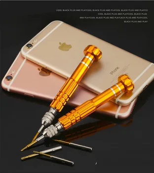 

1pcs 5 in 1 Mobile Cell Phone Watch Openning Screw Driver Hand DIY Repair Open Tool Kit Screwdriver For HUAWEI iPhone iPad