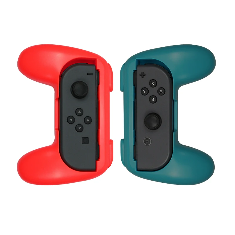 For switch 2pieces/set Controller Grips Joy-Con Case For Nintend Switch Joy Con Handle NS N-Switch Game Console Accessories