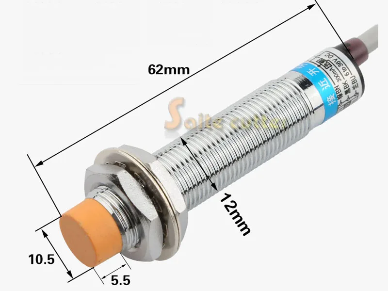 3 шт. LJ12A3-4-Z/BX Индуктивный датчик обнаружения переключатель NPN DC6-36V 4 мм 3d принтер Co2 лазерная гравировка резка ЧПУ маршрутизатор