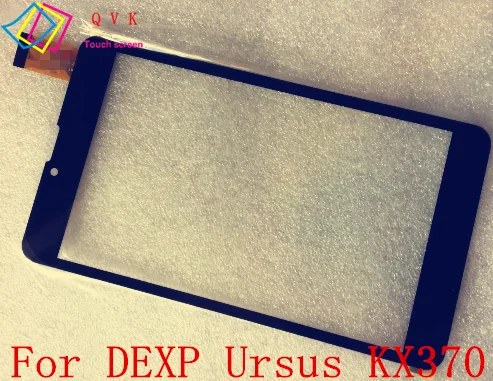 

Черный 7-дюймовый емкостный сенсорный экран для планшетного ПК Dexp ursus KX370, стеклянная панель дигитайзера