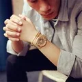 Роскошные Брендовые мужские часы аналоговые кварцевые часы модные повседневные спортивные часы из нержавеющей стали наручные часы Relogio Masculino