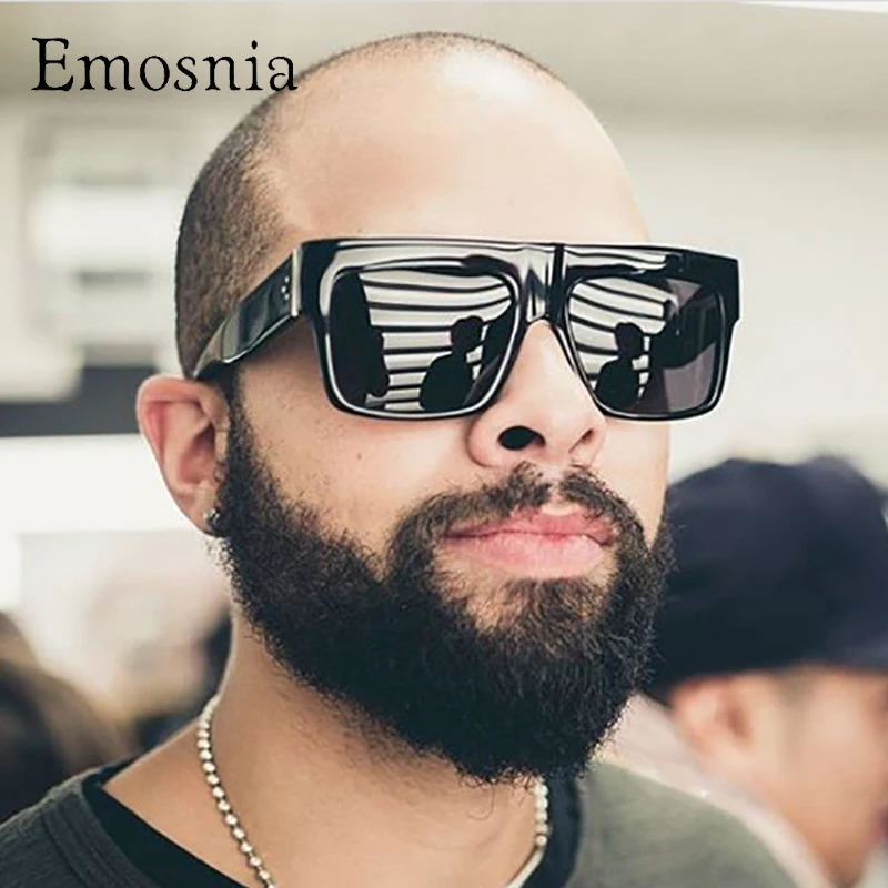 

Emosnia Square Sunglasses Men Driving Leopard Black Gradient Women Top Fashion Sun Glasses Shades New Male UV400 Oculos De Sol