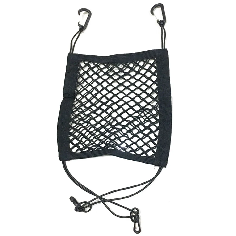 

For Auto Stowing Tidying 1pc 30*25cm Car Organizer Seat Back Storage Elastic Car Mesh Net Bag Luggage Holder Pocket Mayitr