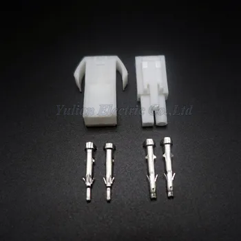 

10 sets Small Tamiya connector Set Kits mini Tamiya set EL 4.5MM male Female socket plug with 2P 2 Way/pin