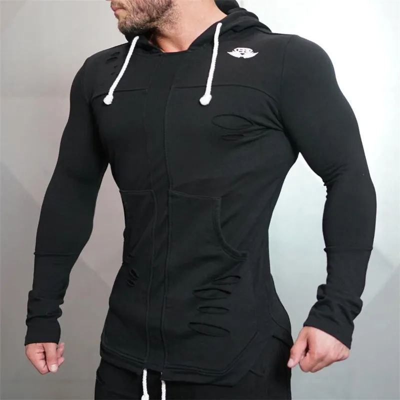 Body Engineer Autumn Muscle Men Fitness Body Engineer Hoodie Casual