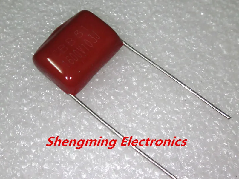 

20PCS 1600V 103J 10NF 0.01UF P=15MM CBB capacitor