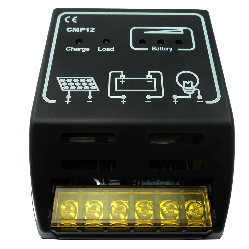 

Solar Panel Charger Controller Regulator 10A 12V/24V, Auto Switch CE TSR Safe battery charge controller P20
