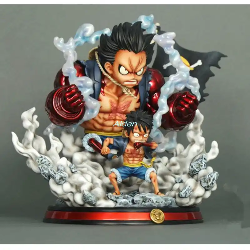 13 ワンピース像わら帽子海賊バストギア第四ルフィ全長肖像ダブルルフィgkアクションフィギュア玩具b1160 アクション トイ フィギュア Aliexpress