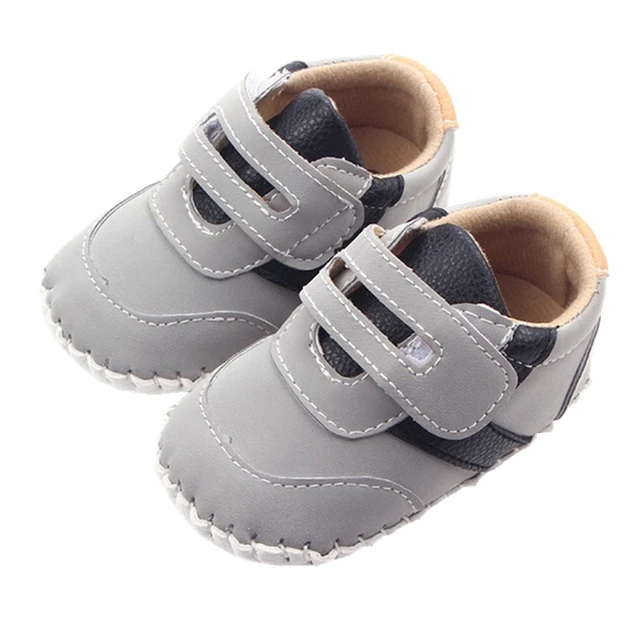 Leather Baby First Walkers Antislip First Walkers For Baby Boy Girl