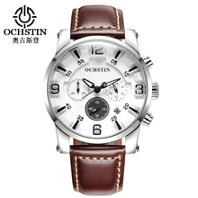 OCHSTIN Men Watch Male Clock Hour Leather Waterproof Sports Quartz Wristwatch Fashion Chronograph Relogio Masculino Hodinky OCHSTIN Men Watch Male Clock Hour Leather Waterproof Sports Quartz Wristwatch Fashion Chronograph Relogio Masculino Hodinky