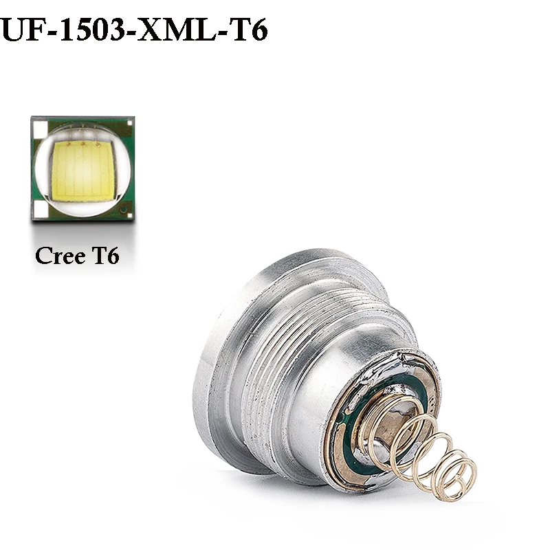 

UniqueFire High Quality Led Pill UF-1503 XM-L Drop in Driver lamp Holder 1503 XML Flashlight Torch