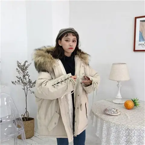 women coat thick parkas winter women down jacket bread loose clothing preppy chic outerwer winter warm jacket