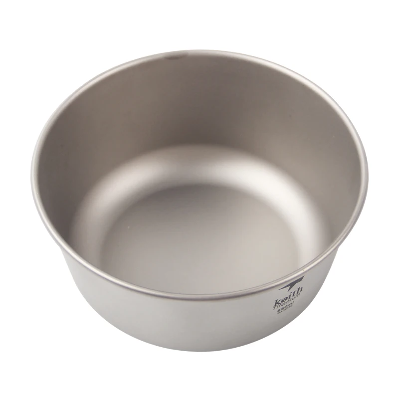 

2016 New Mode OEM Keith Ti5321 Titanium Bowl Outdoor And Camping Cookware Set Pocket And Backpack