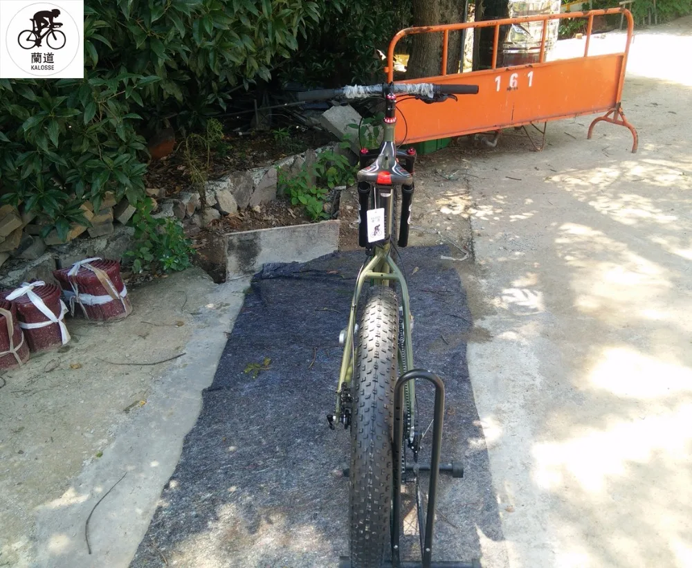 Best Kalosse   Snow  bicycle ,M390   air fork  26*4.0 tires  Hydraulic brakes  27 speed , beach mountain   bike 2