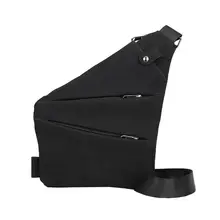 Мужские кожаные сумки через плечо на груди, деловые повседневные сумки-мессенджеры, сумки через плечо